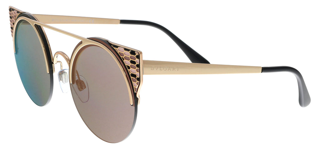 Bulgari Pink Gold Cat Eye BV6088 20144Z Sunglasses