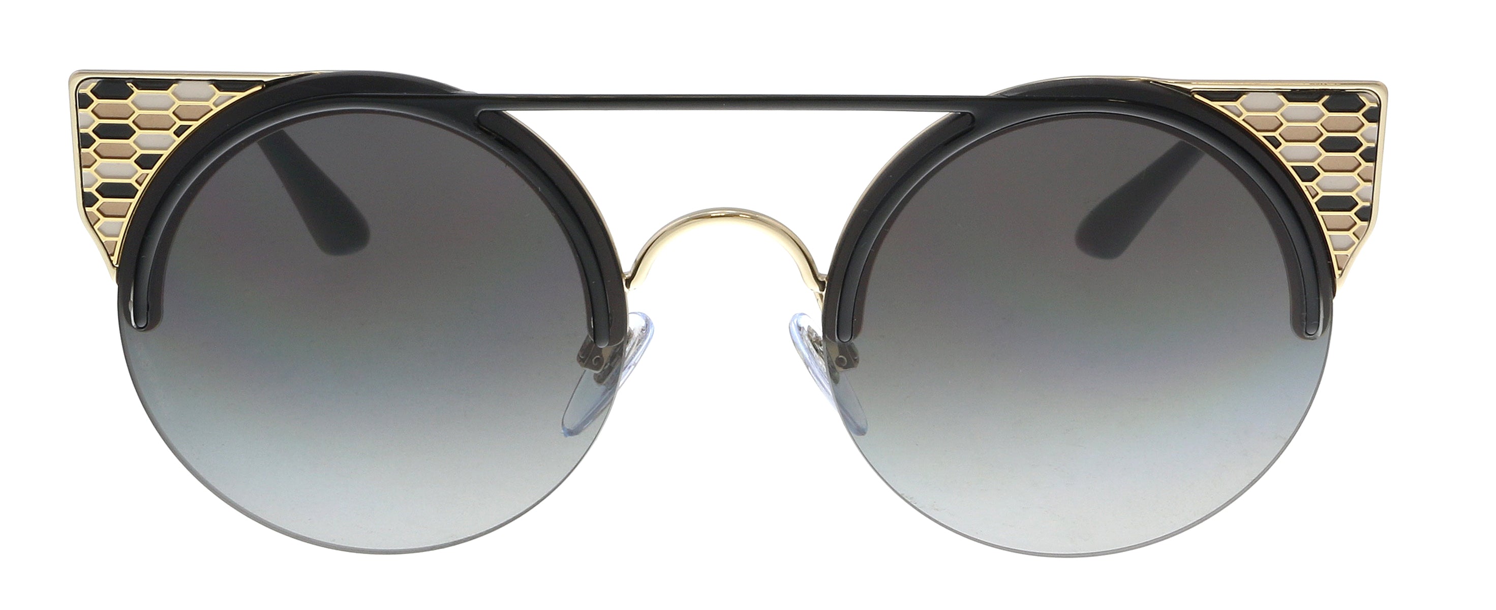 Bulgari Black Gold Cat Eye BV6088 20188G Sunglasses