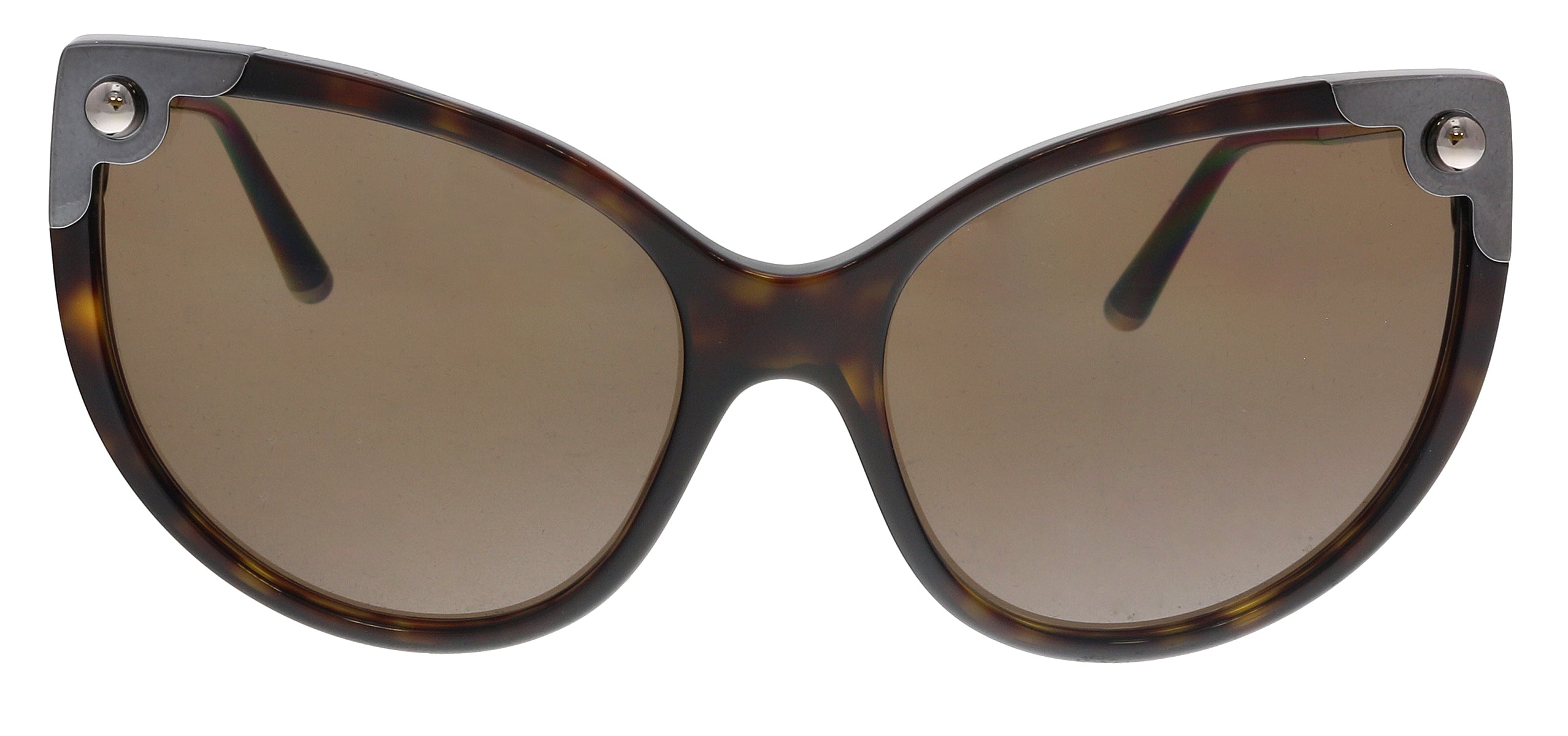 Dolce & Gabbana Dark Havana Cat Eye DG4337 502/73 Sunglasses