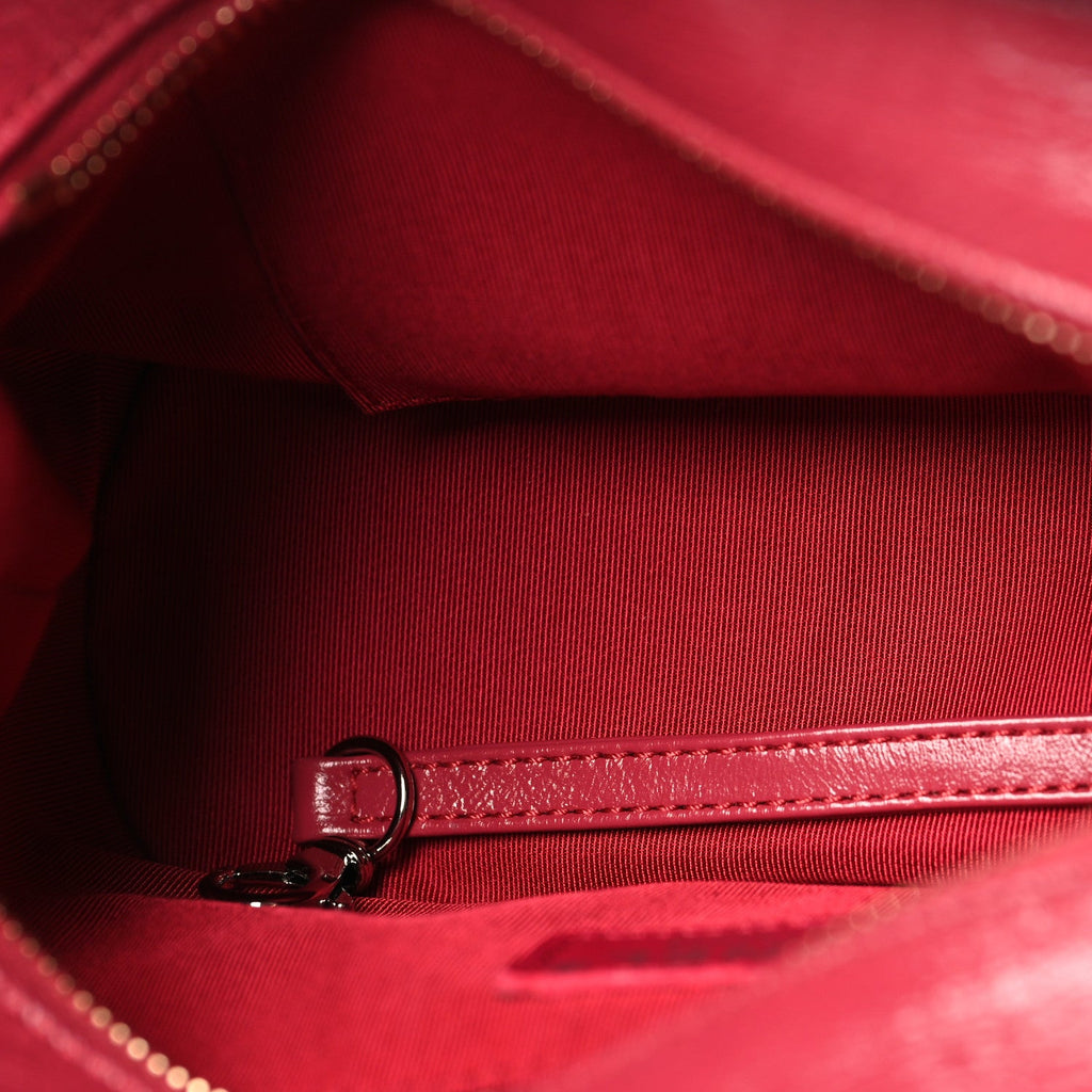 Tweed Calfskin Small Gabrielle Hobo Pink