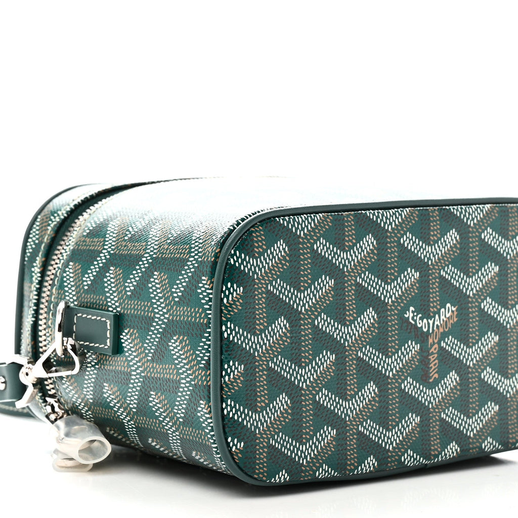 Goyardine Muse Mini Vanity Case Green