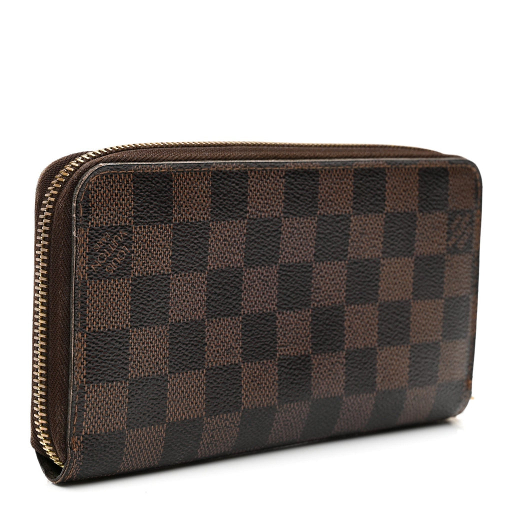 Damier Ebene Zippy Wallet