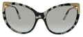 Dolce & Gabbana Havana Grey Cat Eye DG4337 31726V Sunglasses