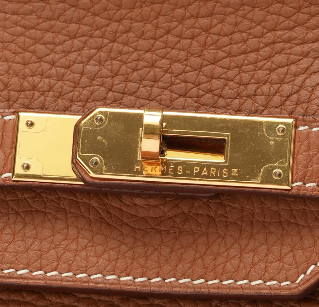 Hermes Birkin 35 Togo Golden Bag 2011