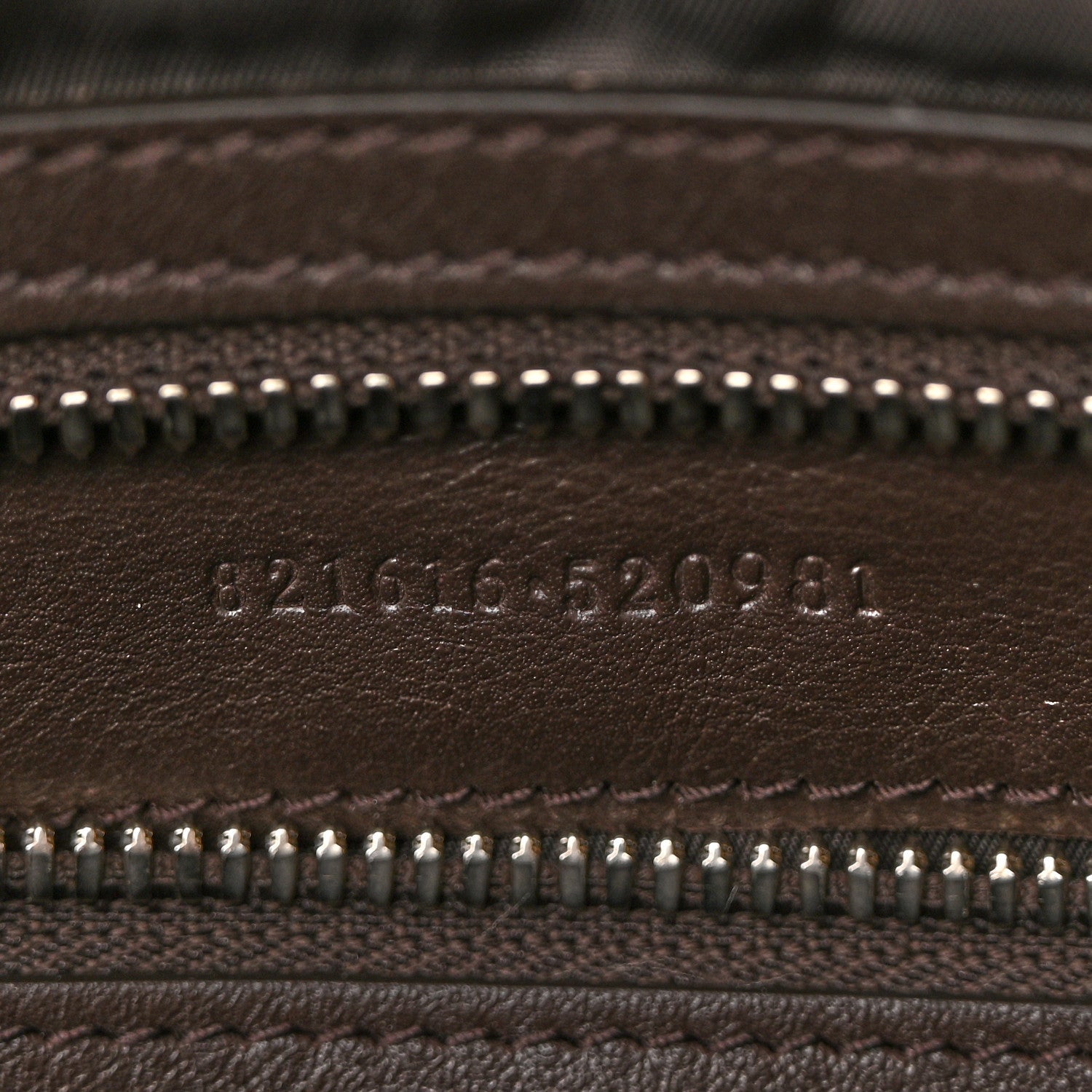 GG Monogram Large Crossbody Bag Dark Brown