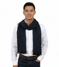 Roberto Cavalli ESZ062 04505 Navy Wool Blend Signature Mens Scarf