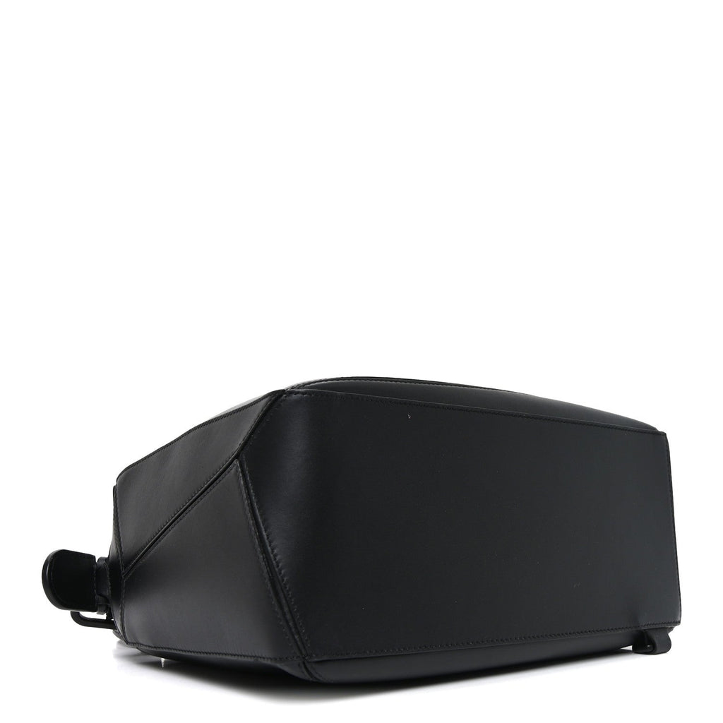 Calfskin Medium Puzzle Bag Black