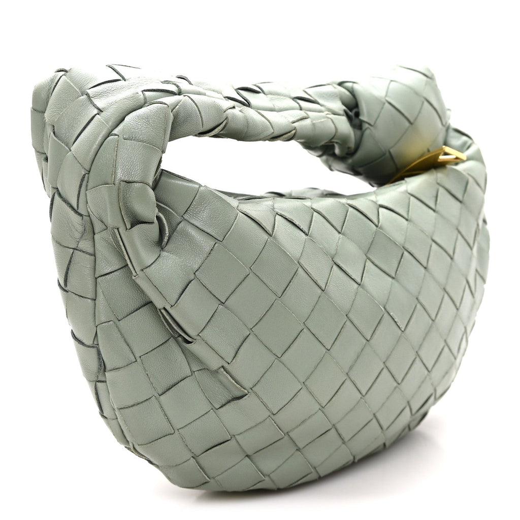 Nappa Intrecciato Mini Jodie New Sauge