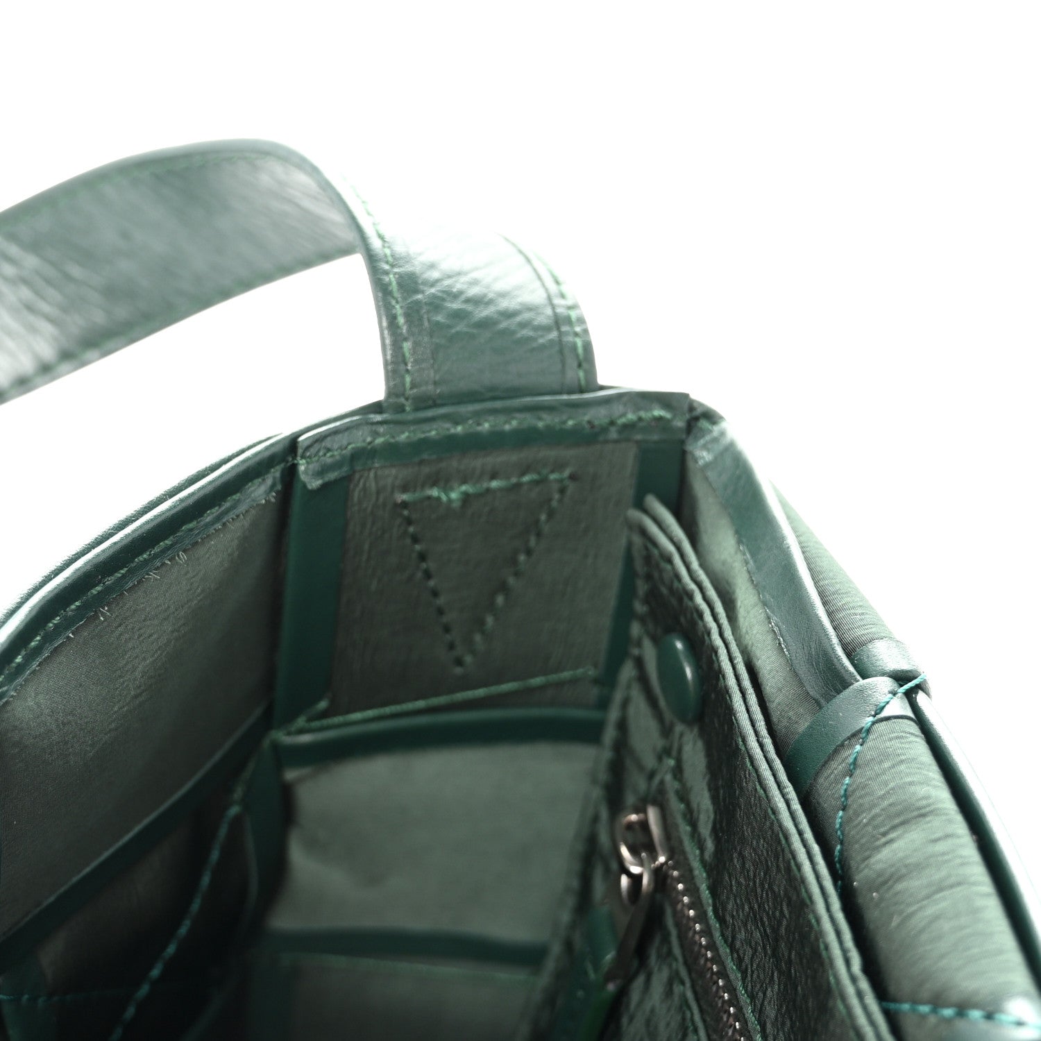 Paper Calfskin Maxi Intreccio Small Cassette Crossbody Bag Raintree