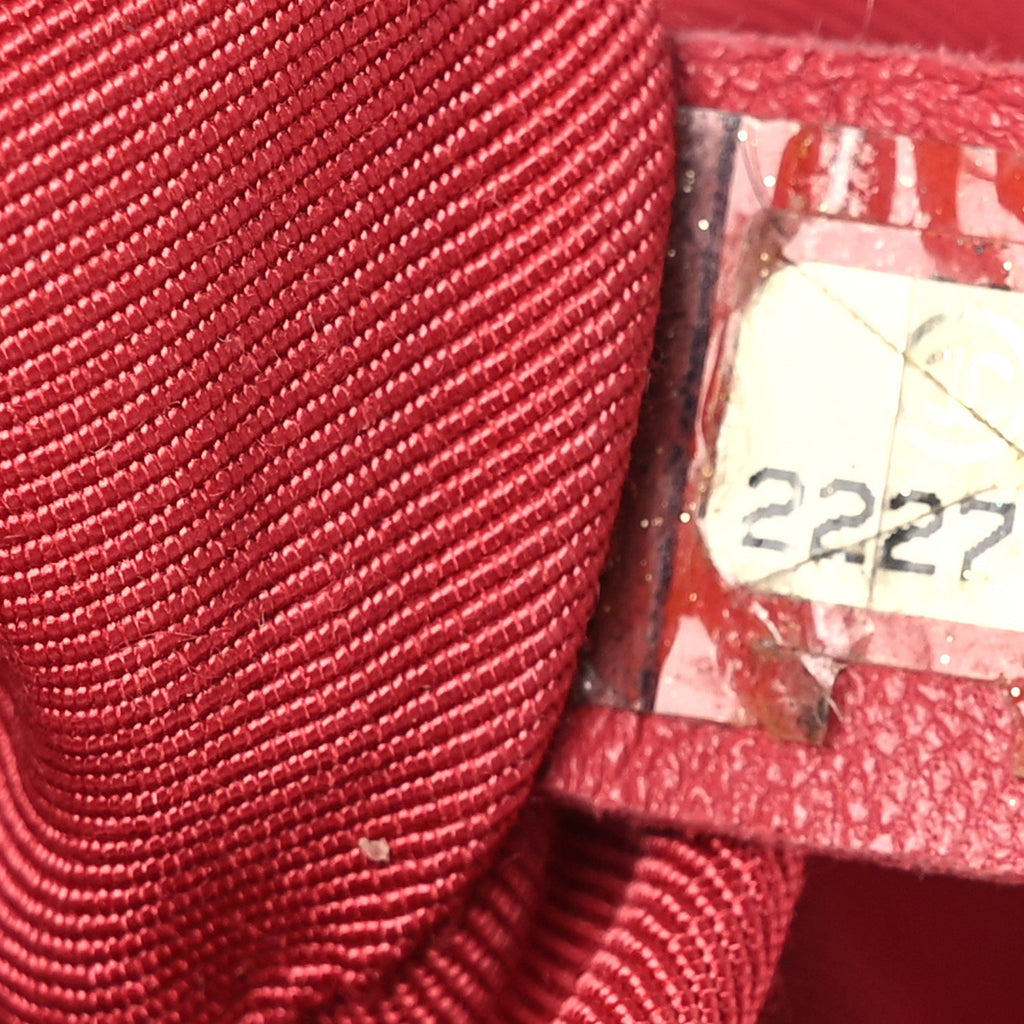 Lambskin Quilted Large Urban Spirit Backpack Red