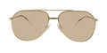 Dolce & Gabbana Gold Aviator DG2166 K02/F9 Sunglasses