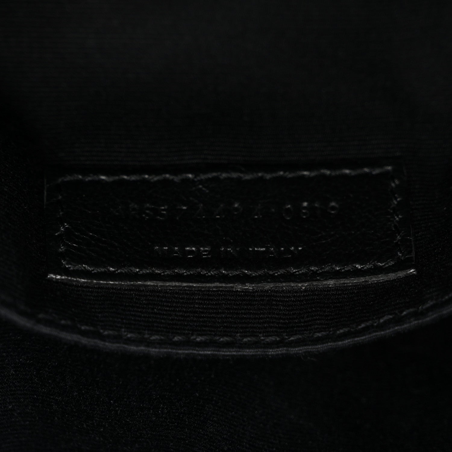 Calfskin Matelasse Monogram Lou Camera Bag Black