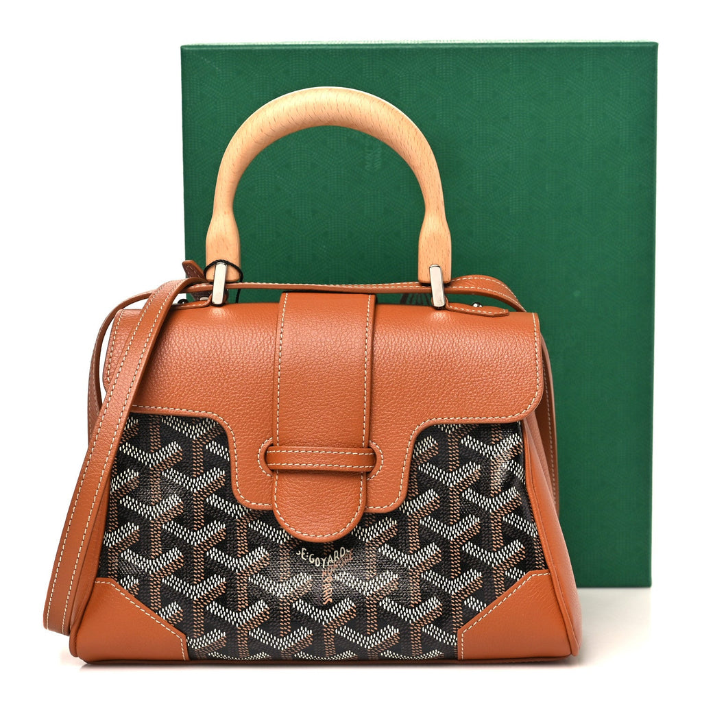 Goyardine Mini Saigon Black Gold