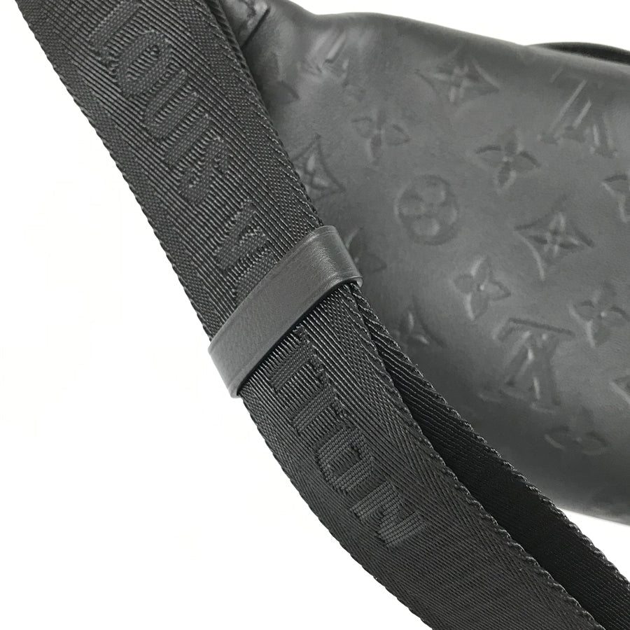 LOUIS VUITTON Monogram Shadow Rush Bum Bag M47058 Waist pouch