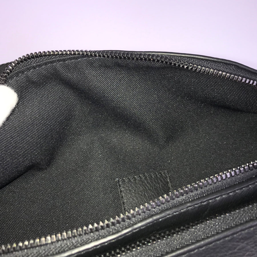 LOUIS VUITTON Monogram Shadow Rush Bum Bag M47058 Waist pouch