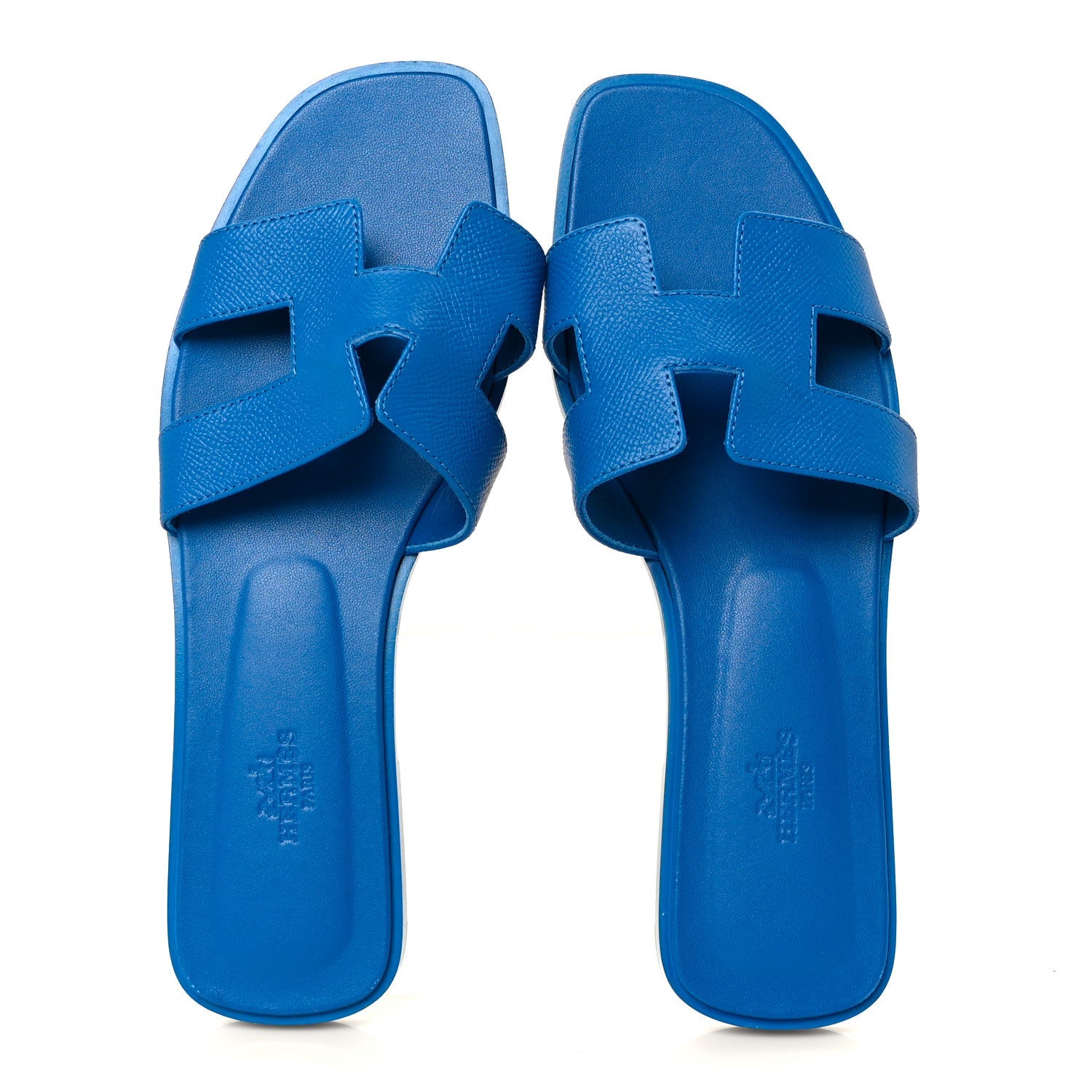 Epsom Oran Sandals 40 Bleu Bleuet