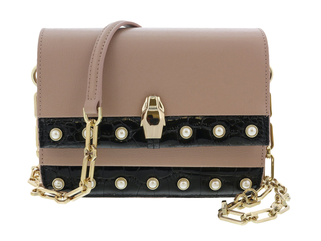 Roberto Cavalli HXLPGY 020 Nude Shoulder Bag