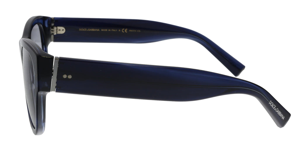 Dolce & Gabbana Midnight Blue Square DG4338 3065M3 Sunglasses