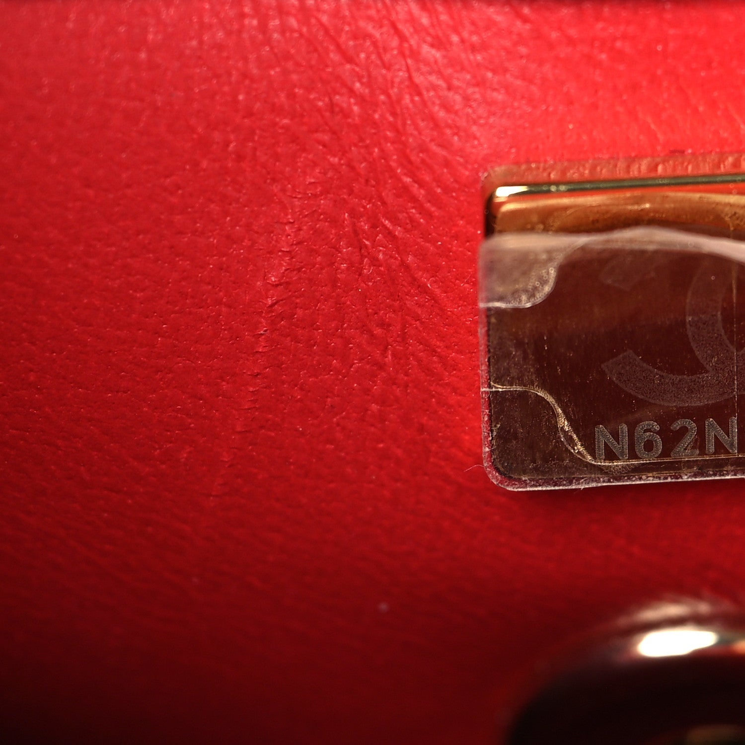 Caviar Lizard Embossed Quilted Extra Mini Coco Handle Flap Red