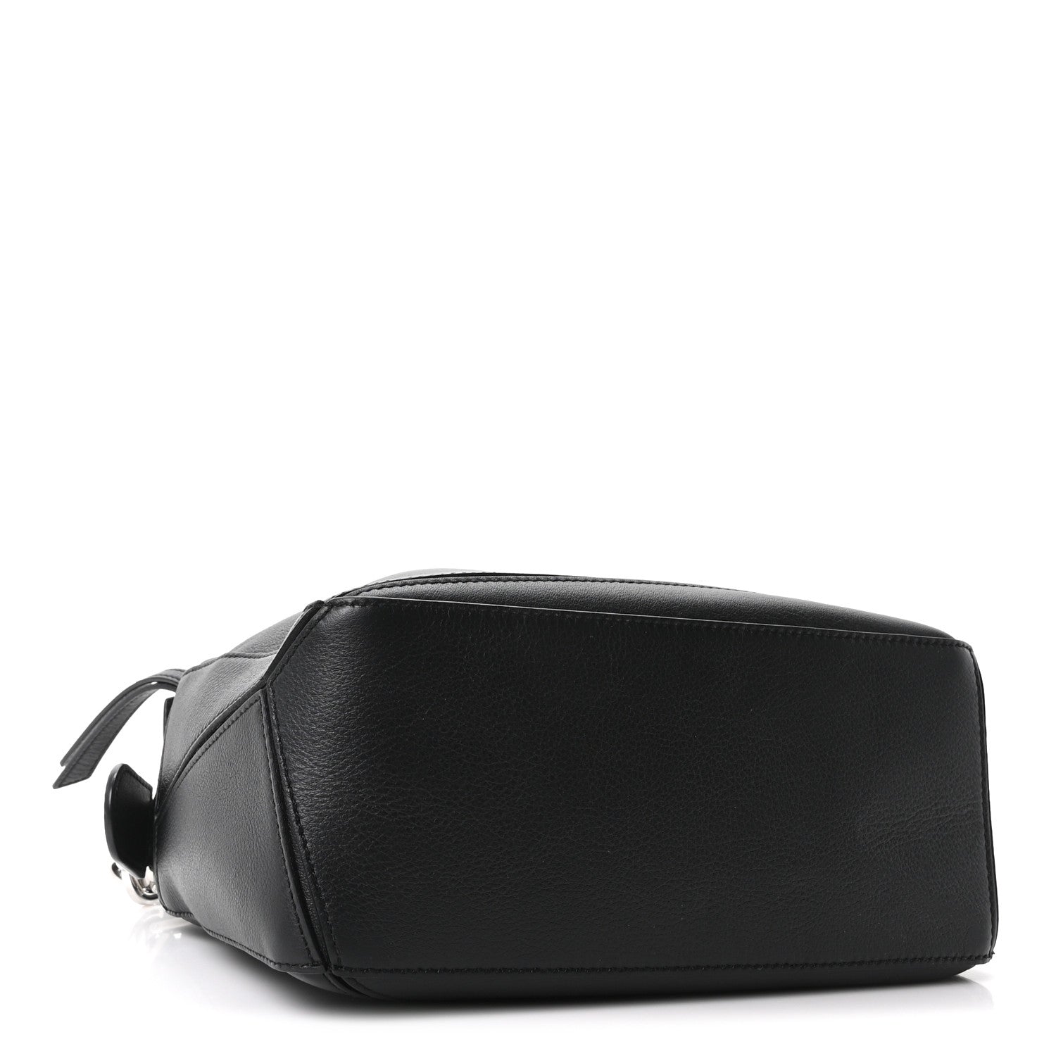 Calfskin Small Puzzle Bag Black