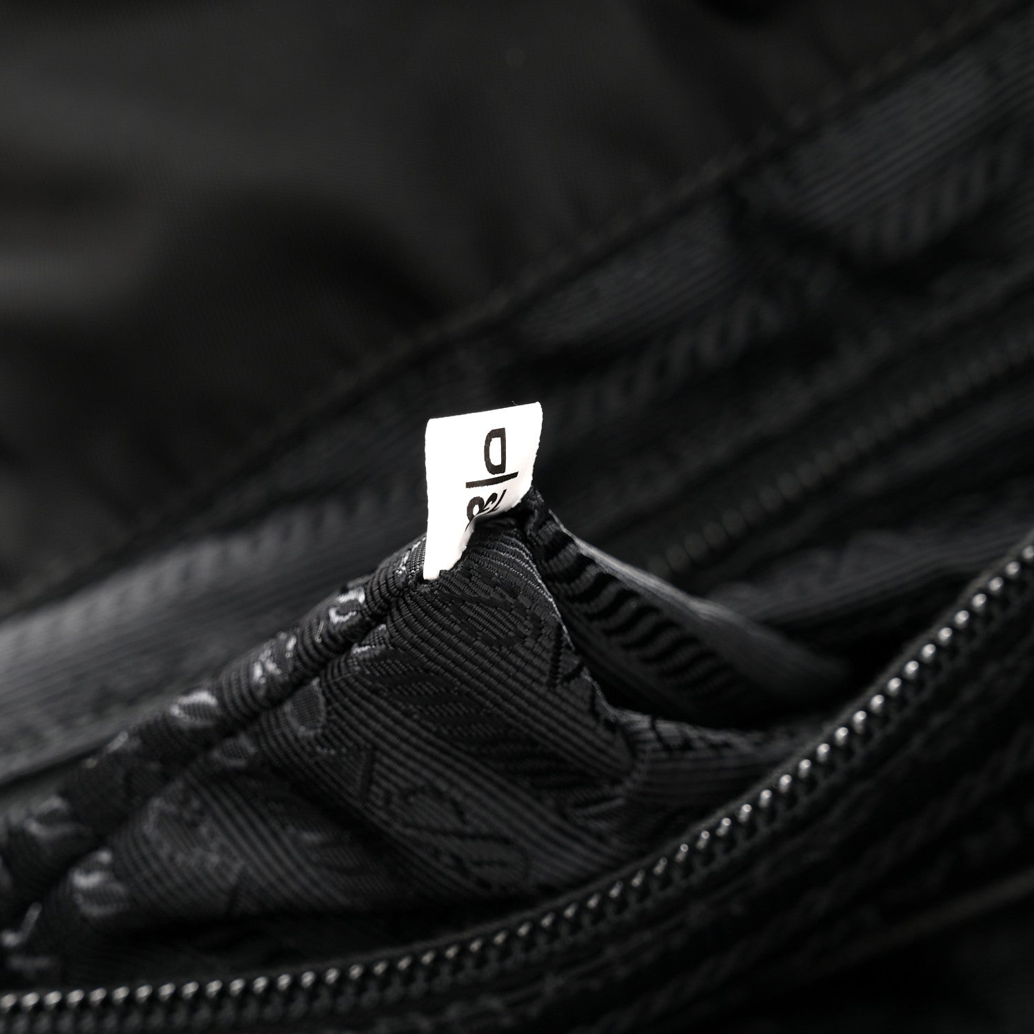 Nylon Vela Large Backpack Black