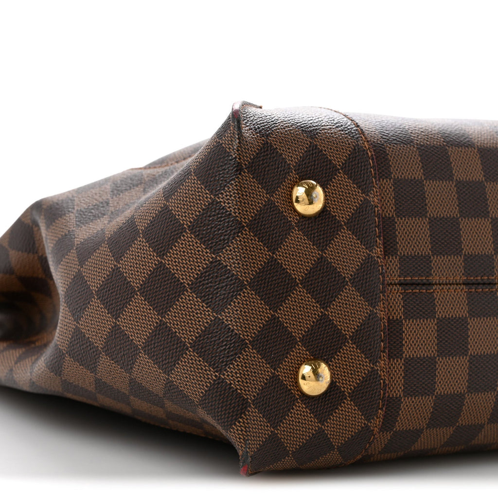 Damier Ebene Caissa Hobo Cherry