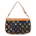 Monogram Multicolor Pochette Accessories Black