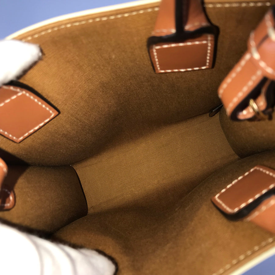 CELINE Triomphe mini vertical cover Hand bag