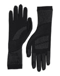 Dolce & Gabbana Black DG Logo Cotton Hands Mitten Men Men's Gloves