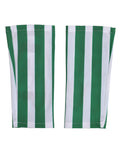Dolce & Gabbana Green White Nylon Fingerless Wrist Length Women's Gloves