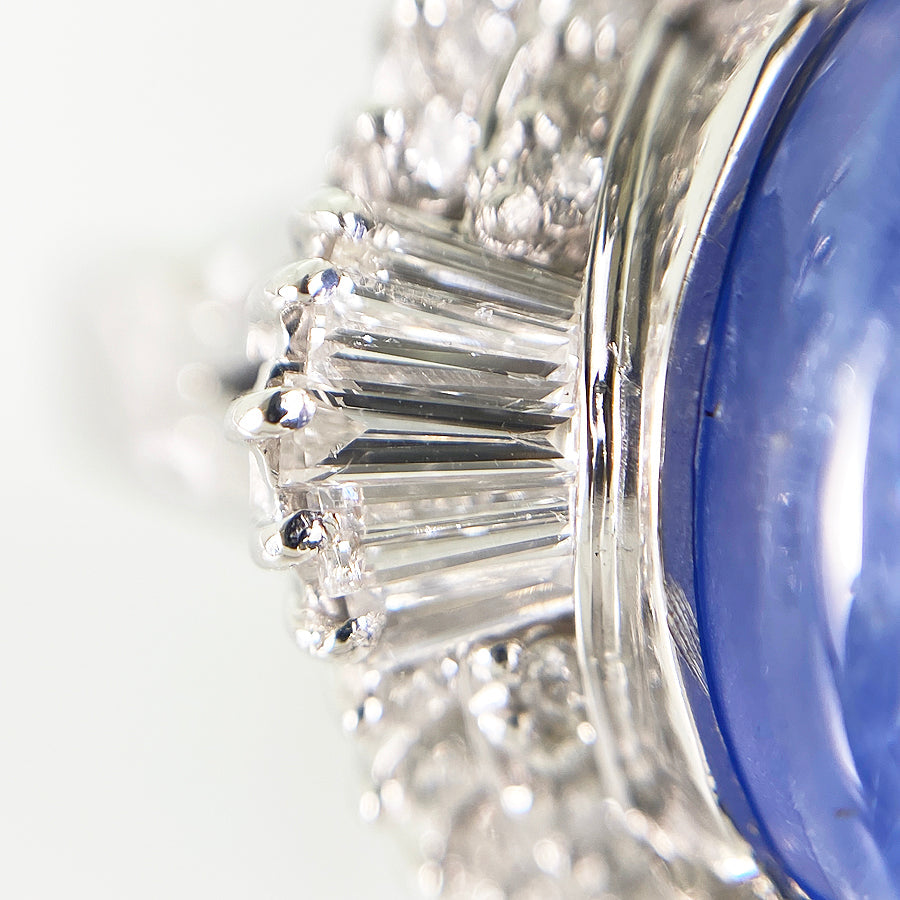 Ring Platinum Star Sapphire