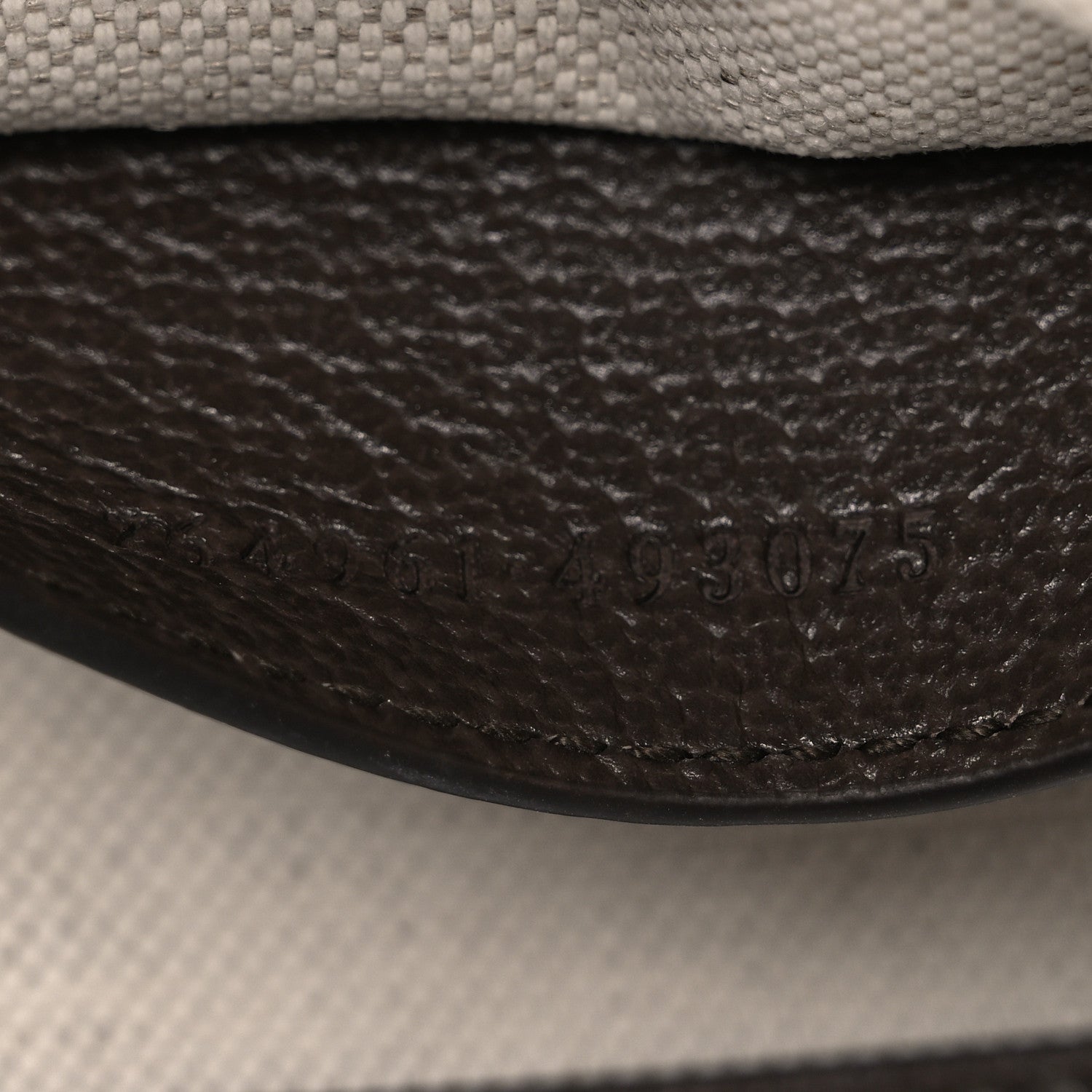 GG Supreme Monogram Textured Dollar Calfskin Web Mini Ophidia Envelope Shoulder Bag Beige Mystic White Oatmeal