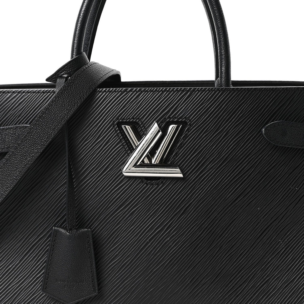 Epi Twist Tote Black