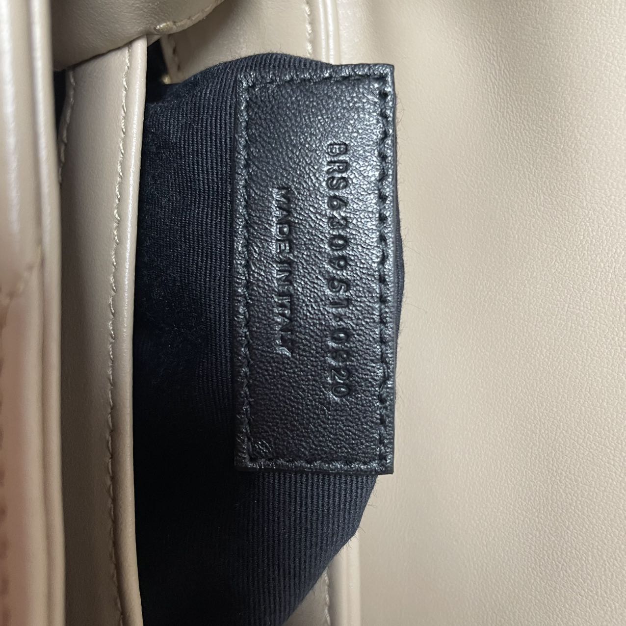 Saint Laurent LouLou Toy Crossbody Leather Dark Beige 2020