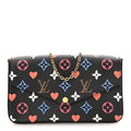 Game On Felicie Chain Wallet Black
