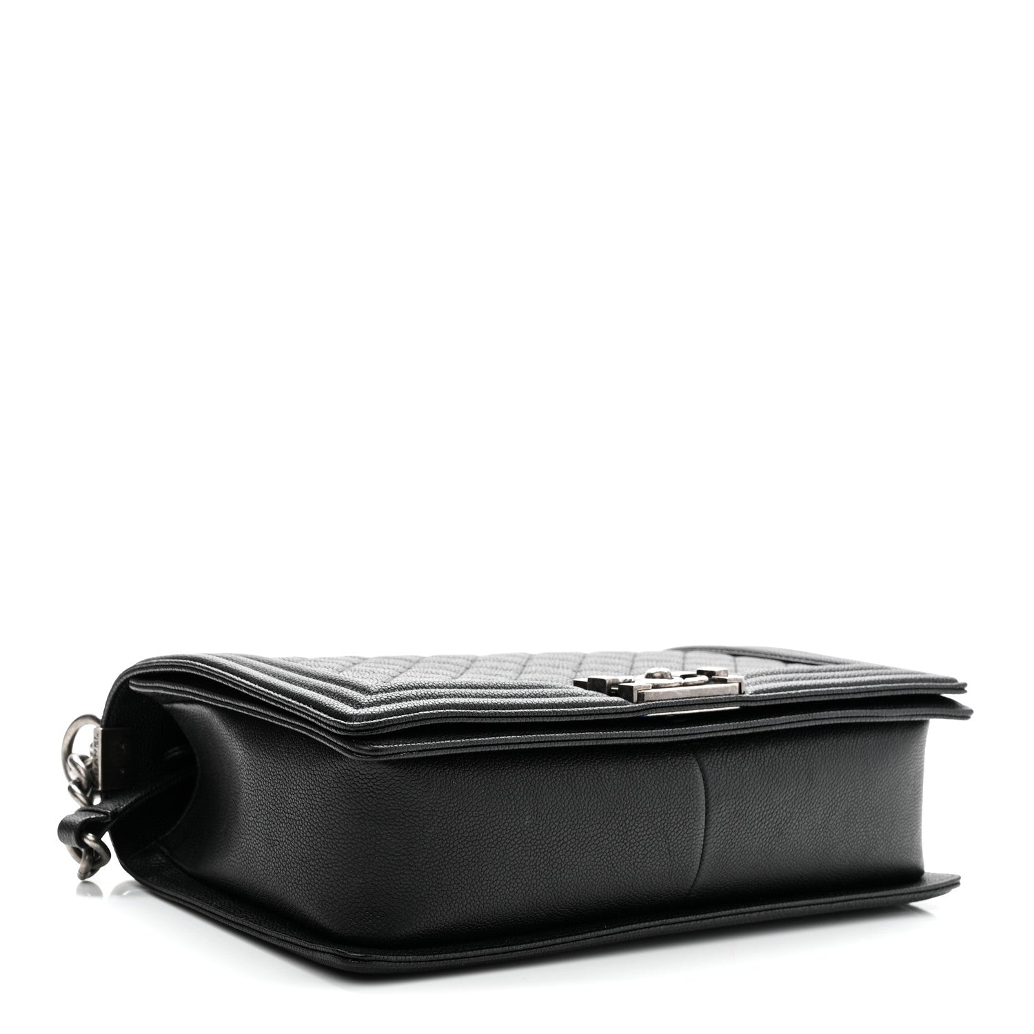 Caviar Quilted New Medium Boy Flap Black