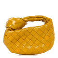 Textured Deerskin Intrecciato Candy Jodie Yellow