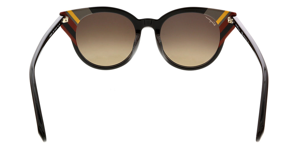 Salvatore Ferragamo Dark Brown Round SF883SA 208 Sunglasses