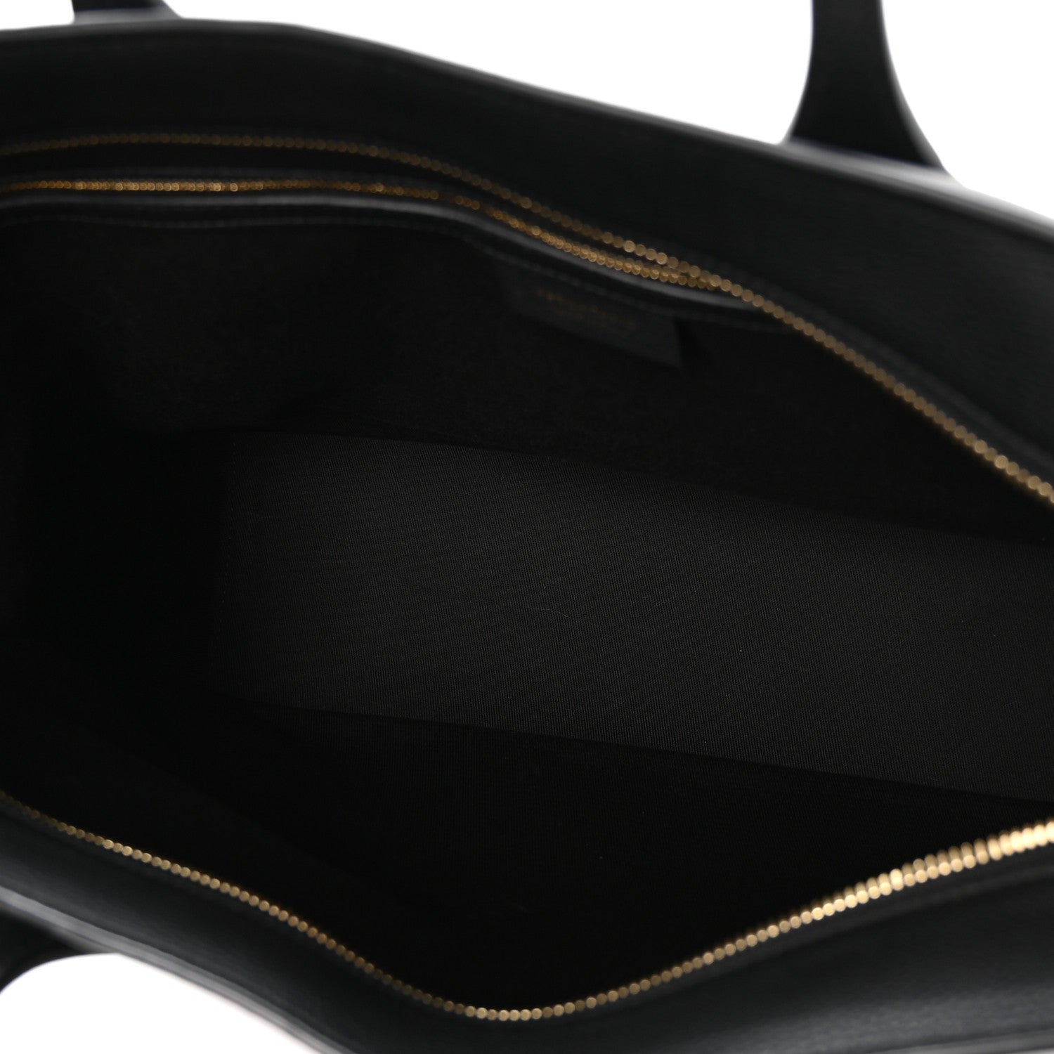 Grained Calfskin Large Star Tote Black
