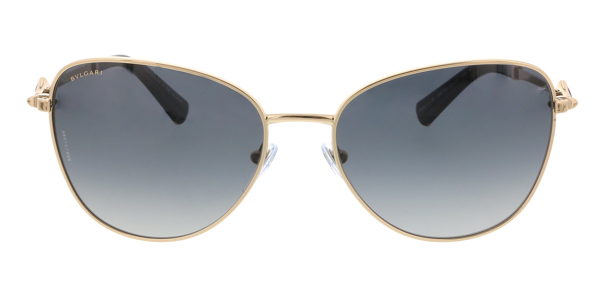 Bulgari Pink Gold Oval BV6097KB  395/T357 Sunglasses