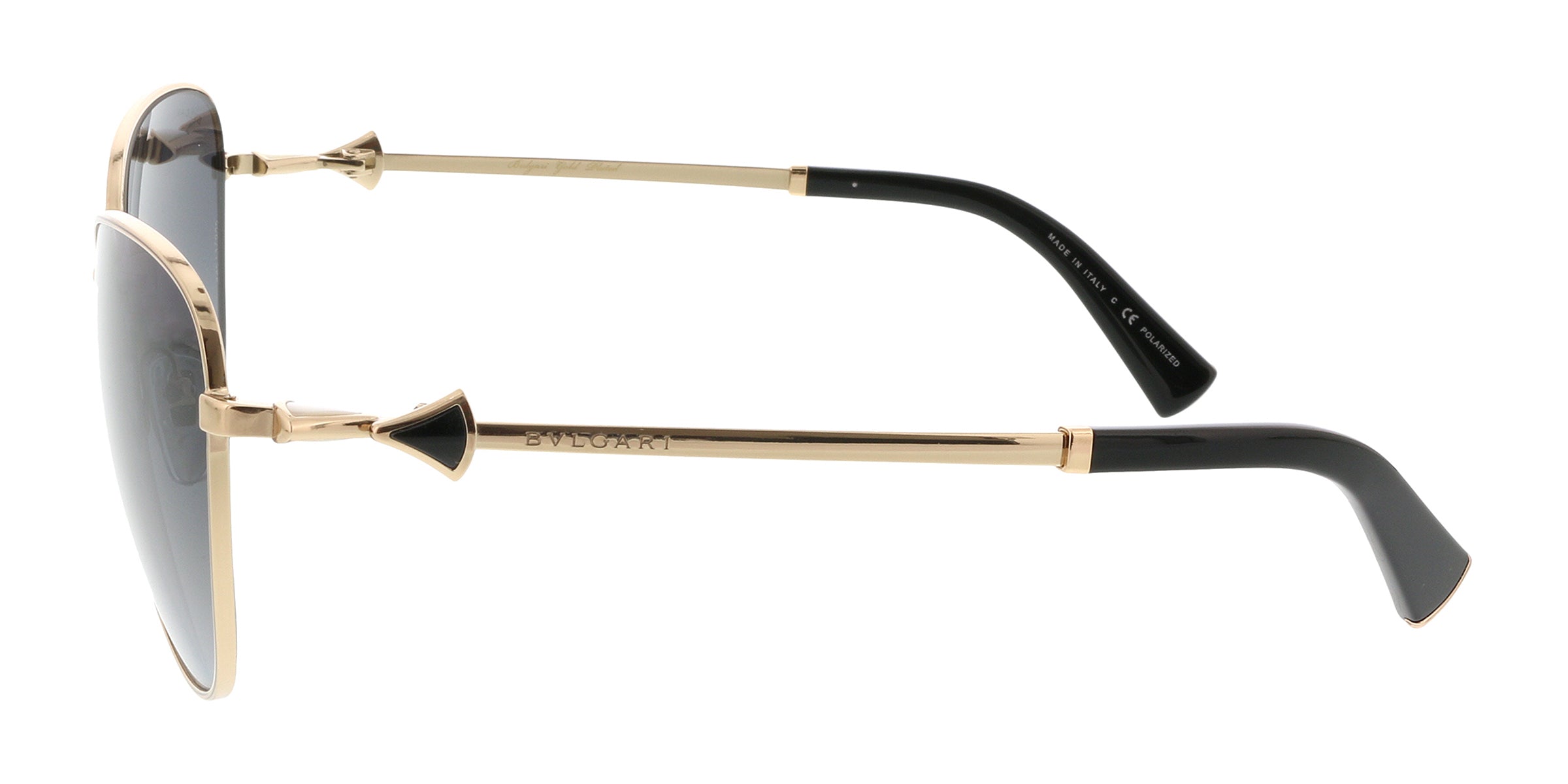Bulgari Pink Gold Oval BV6097KB  395/T357 Sunglasses