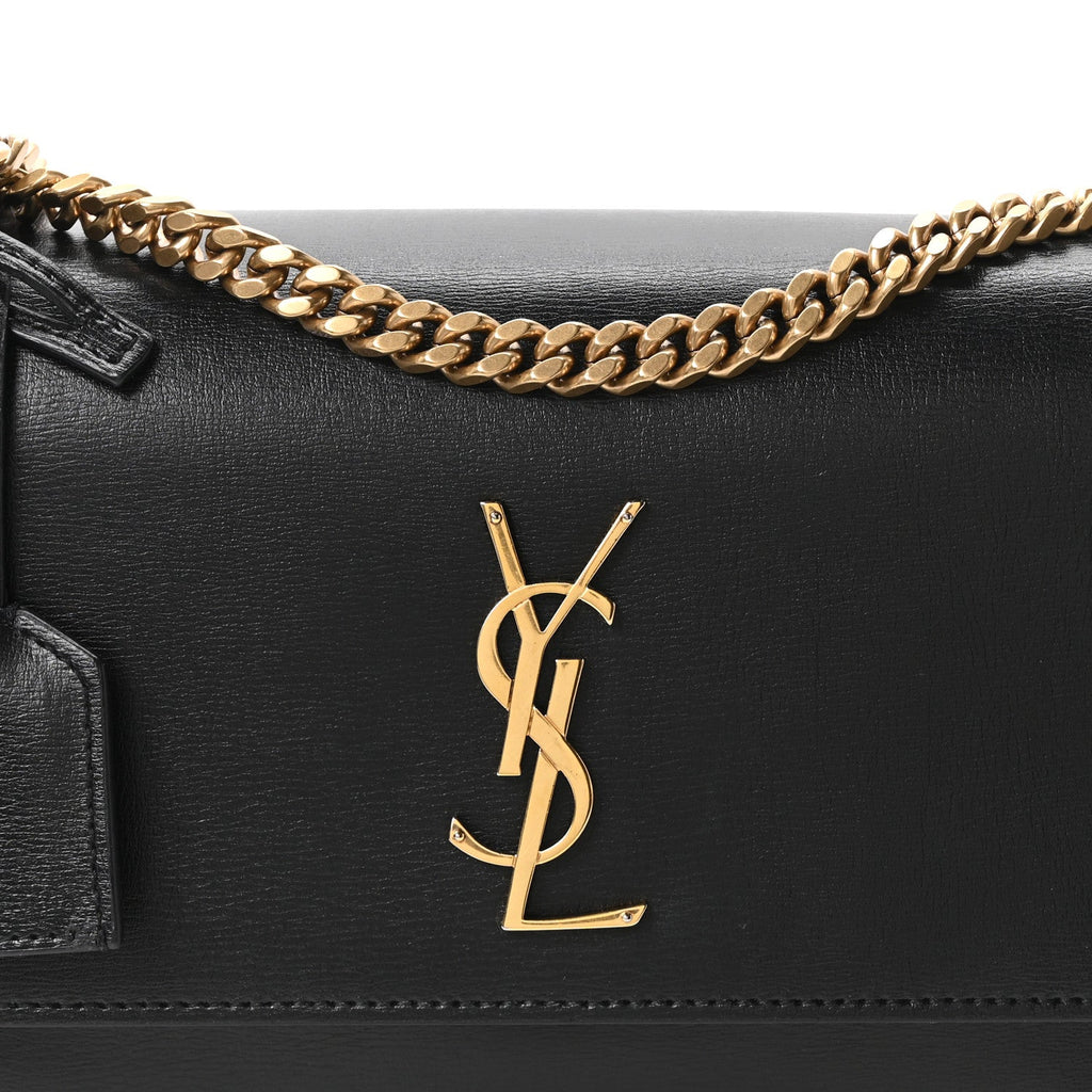 Calfskin Medium Monogram Sunset Black