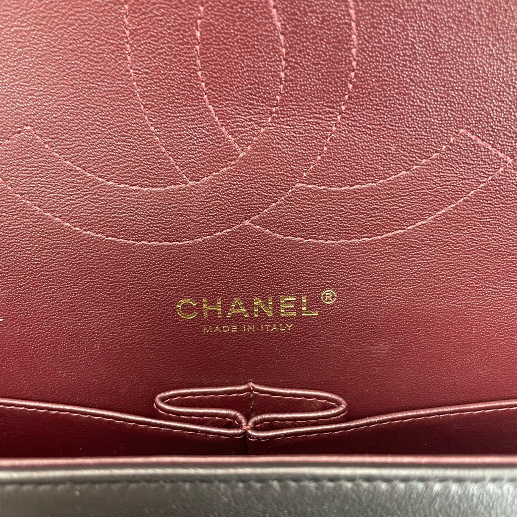 Chanel Classic Jumbo Double Flap Lamb Black 2014