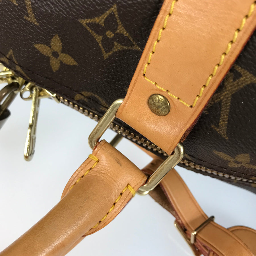 LOUIS VUITTON Monogram Keepall Bandouliere 55 M41414 Boston bag