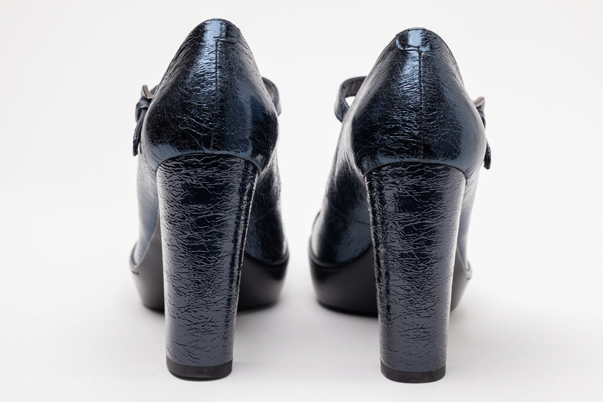 Hogan Buckle-Strap Pumps