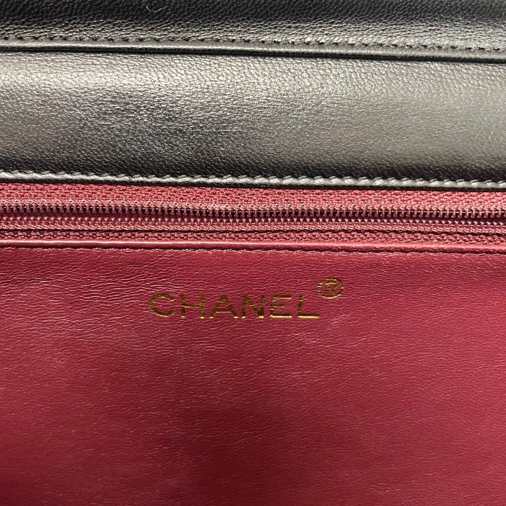 Chanel Flap Bag Small Lamb Black 2002