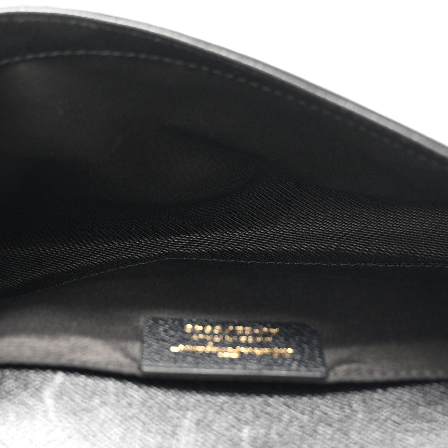 Hammered Calfskin Vara Bow Mini Bag Black