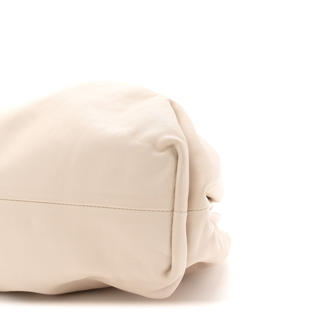 Smooth Butter Calf The Pouch Oversized Clutch Plaster