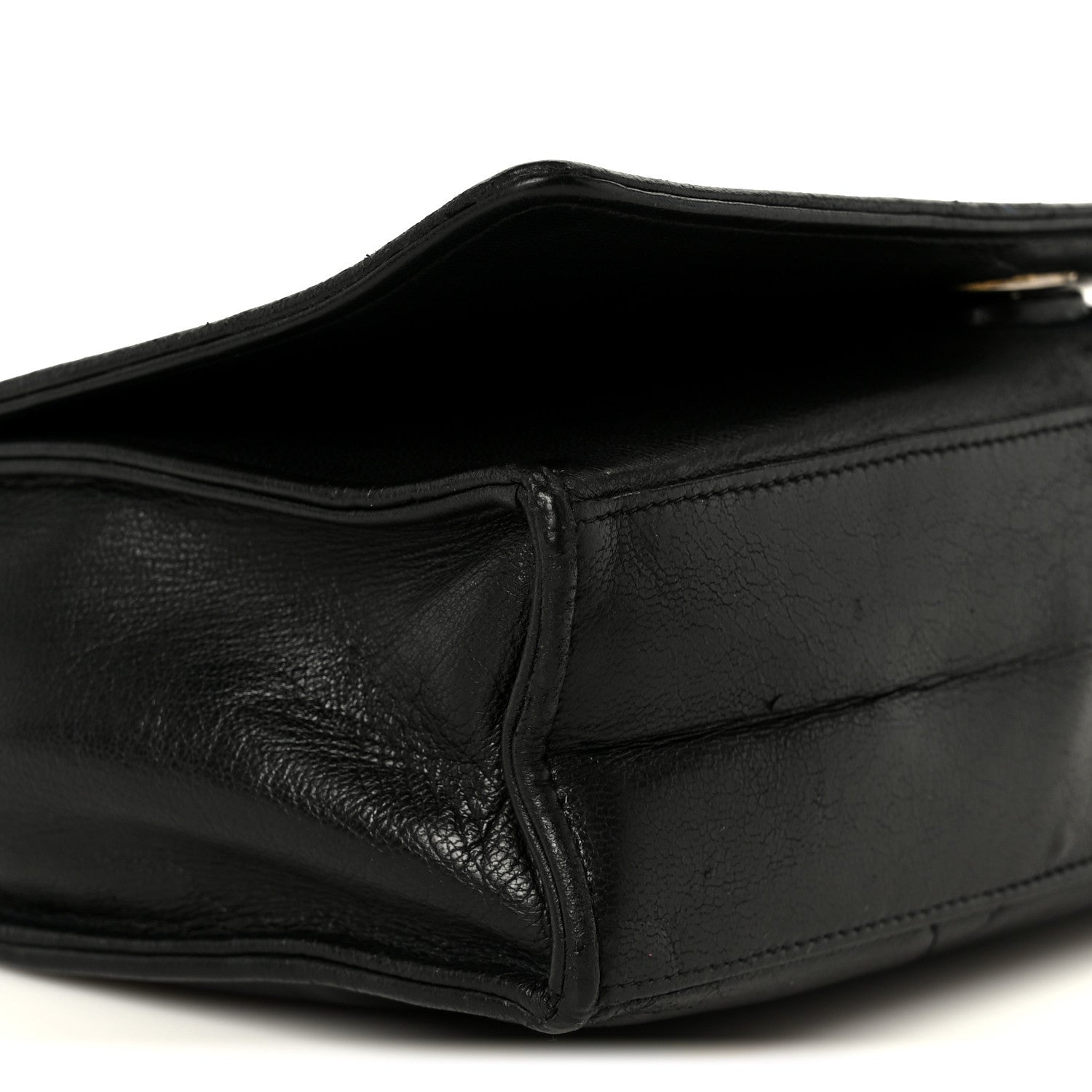 Lambskin Quilted Diamond CC Flap Black