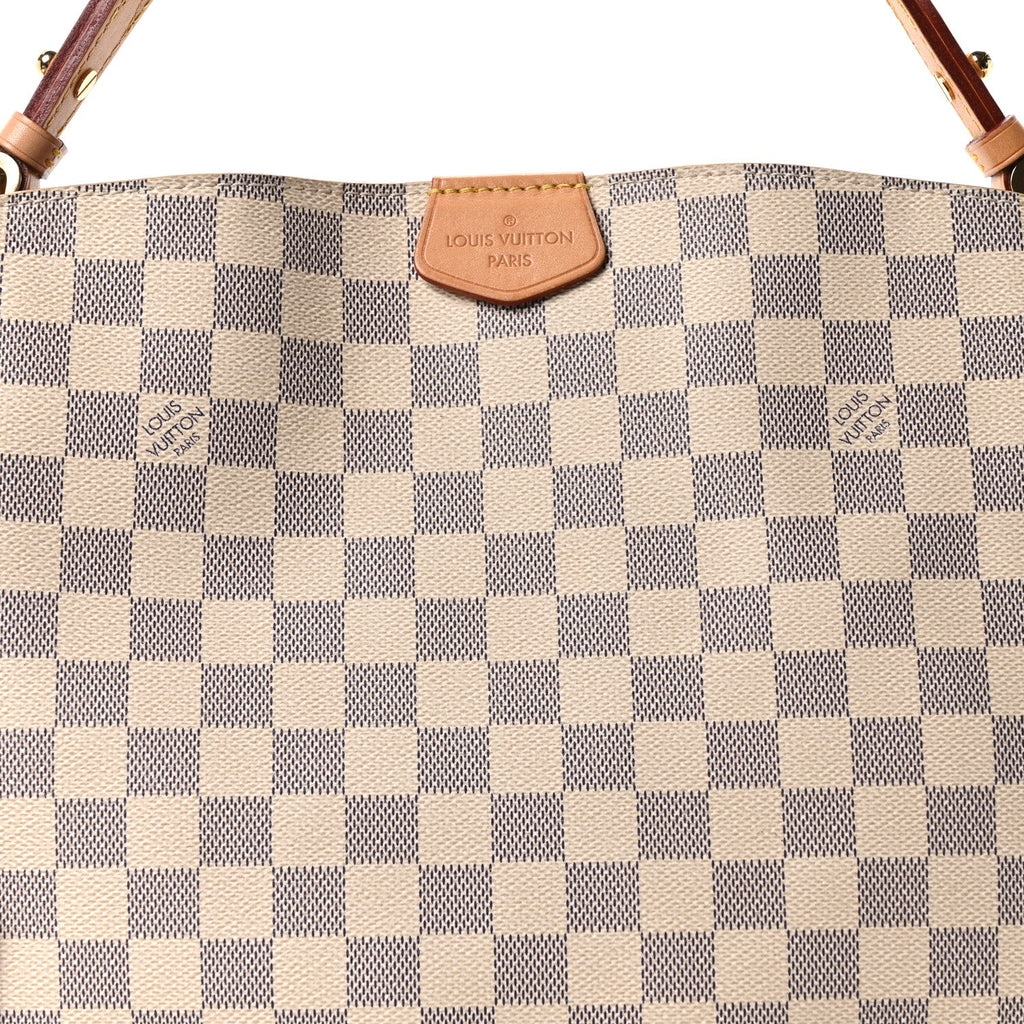 Damier Azur Graceful PM Rose Ballerine